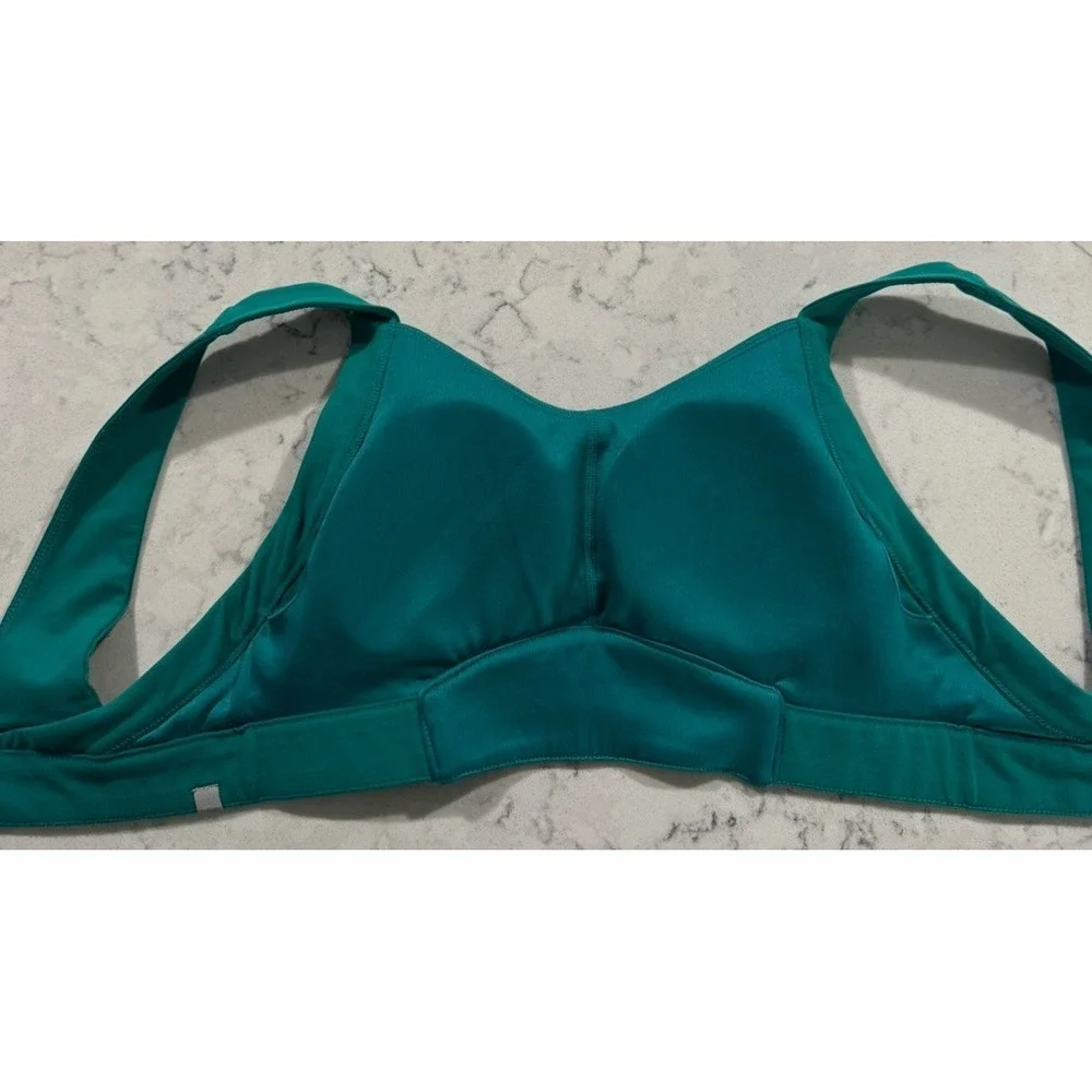 Fabletics Rae High Support Sports‎ Bra Womens Small Green Gym Yoga Performance